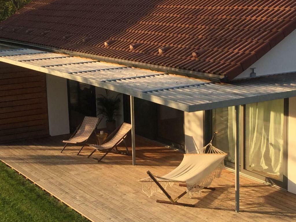 Ferienhaus Mit Sonnendeck Sankt Wendel Bagian luar foto