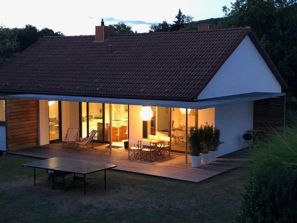 Ferienhaus Mit Sonnendeck Sankt Wendel Bagian luar foto
